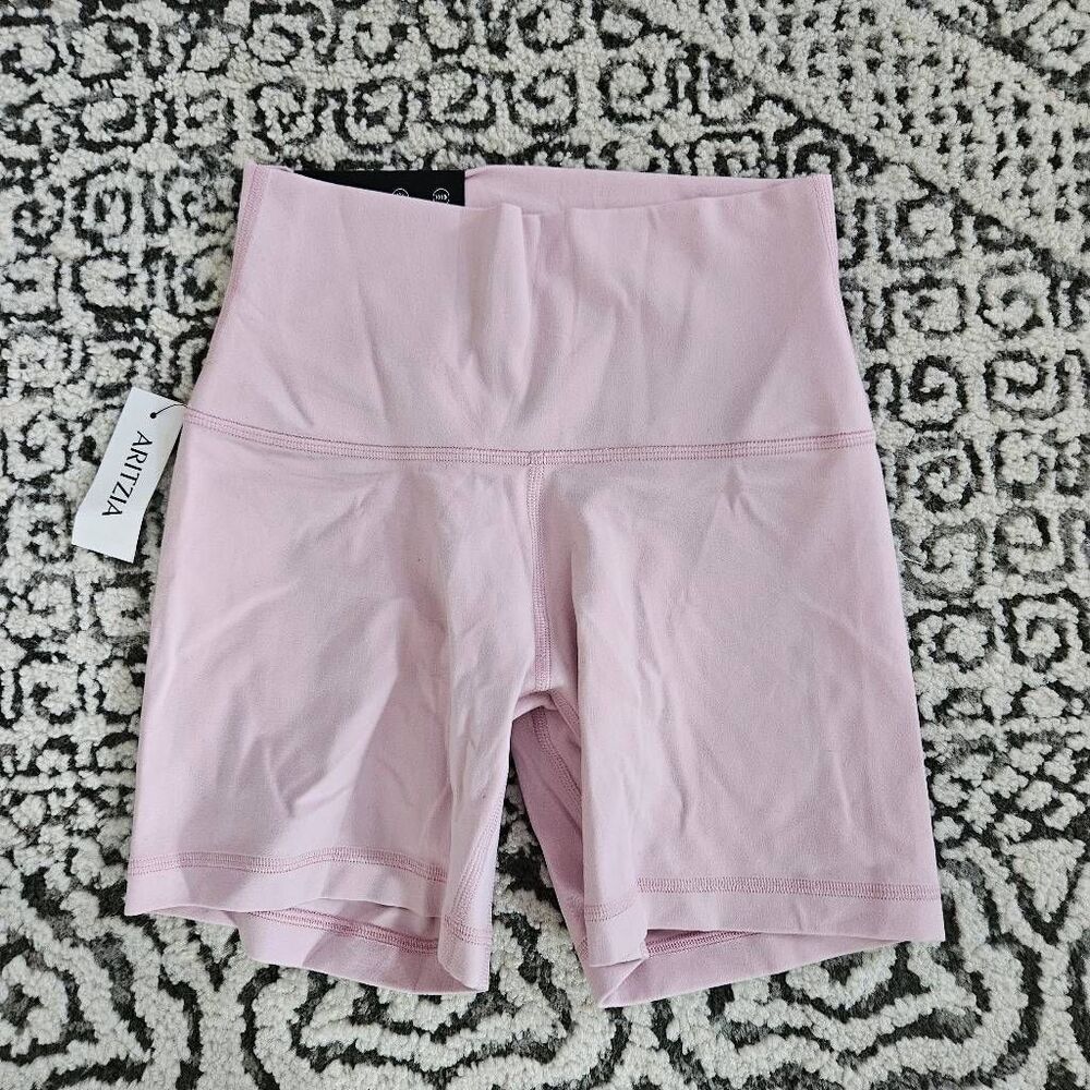 Aritzia Women's Athletic Shorts in Light Pink